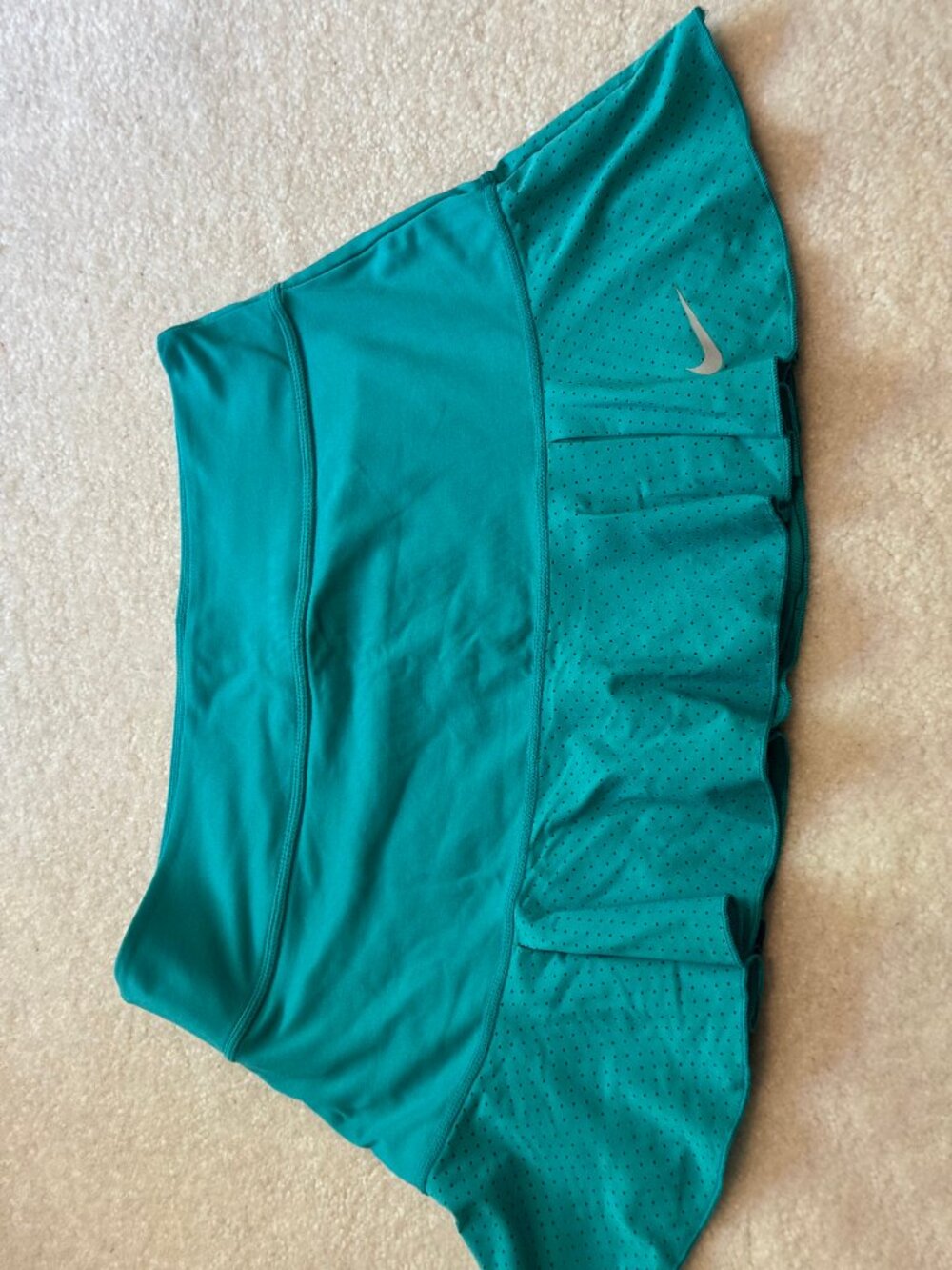 Nike Pleated Black Tennis/Pickleball Skirt with built in shorts